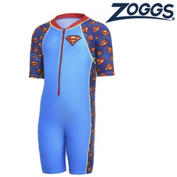 Zoggs Swim suit superman all in one zip suit