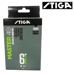 Stiga Tt Ball Master 40+ 1* Orange (6) 514506/S/1112-2303-06