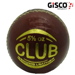 Gisco Cricket Ball Club Snr 76320 5 1/2 Oz