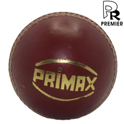 Premier Cricket Ball Primex Snr 2Pc Leather Cb-16 Red 5 1/2 Oz