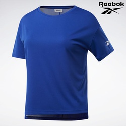 Reebok T-Shirt R-Neck Wor Comm Poly Tee Solid