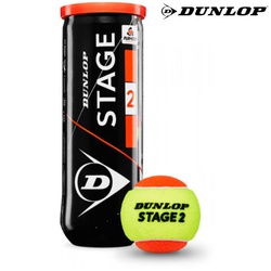 Dunlop Tennis Ball D Tb Stage 2 Orange 3Pet 601339 Pack