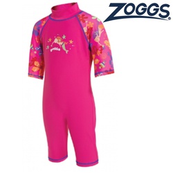 Zoggs Swim suit mermaid flower sun protection one piece