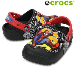 Crocs Sandals Funlab Lights Spiderman