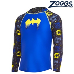 Zoggs Swim top batman printed l/sleeve sun top