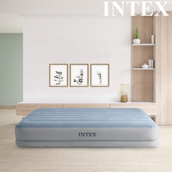 Intex Queen mid-rise comfort airbed w/fiber-tech bip