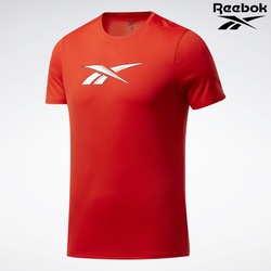 Reebok T-Shirt R-Neck Wor Poly Graphic Tee