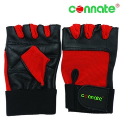 Connate Weight Lifting Gloves Nylon Leather