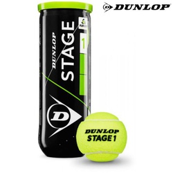 Dunlop Tennis Ball D Tb Stage 1 Green 3Pet 601338 Pack