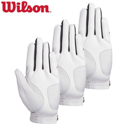 Wilson Golf Glove Left Hand W/S Grip Plus M Lh 3Pk
