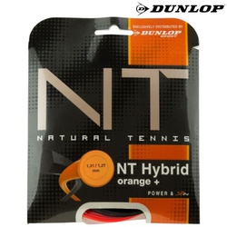 Dunlop String Tennis Nt Hybrid Set 624784 Black/Orange 1.31/1.27Mm